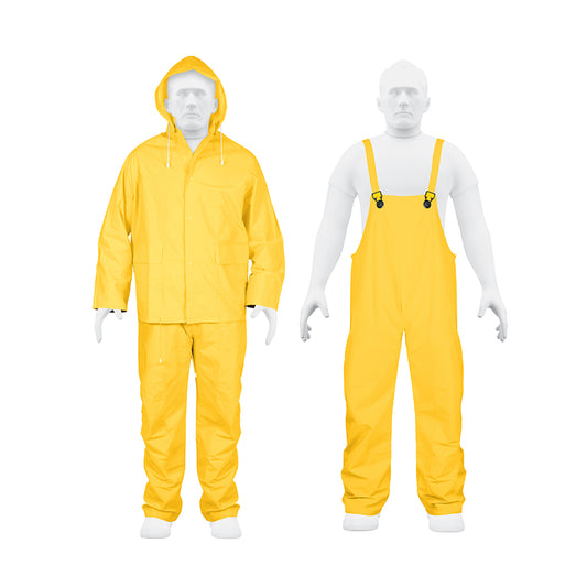 Conjunto impermeable doble capa, talla M, Truper Caja con 5, 14418
