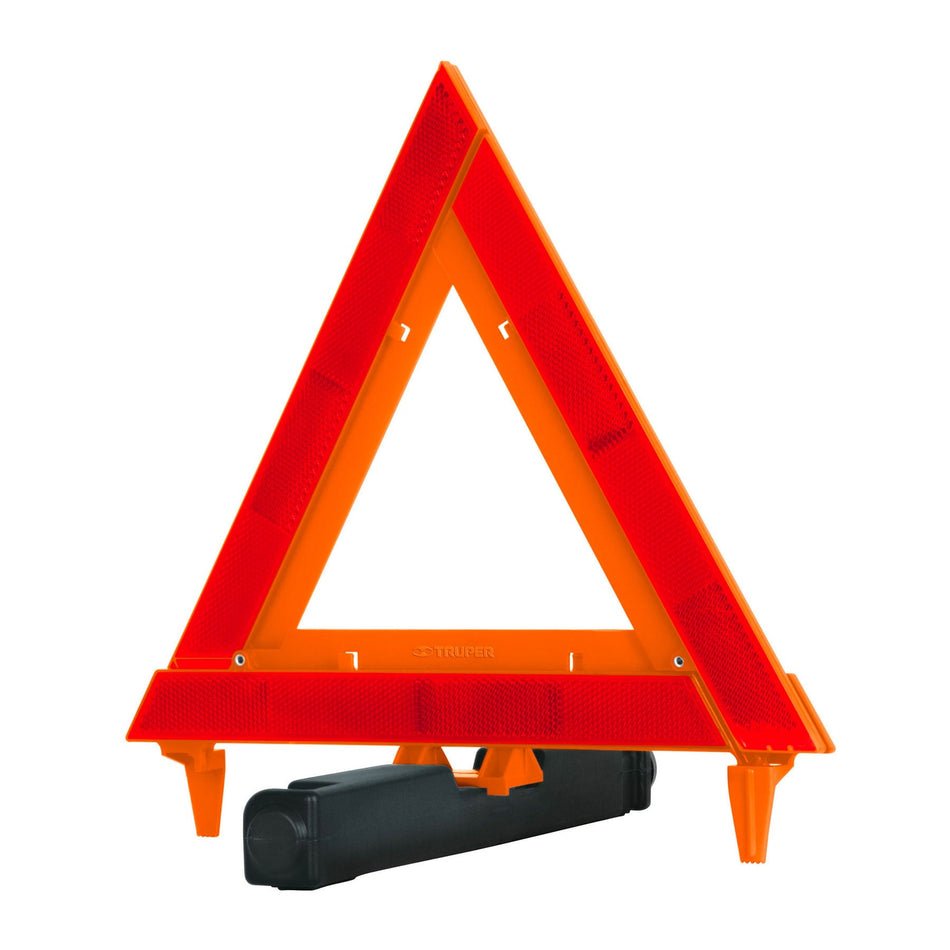 Triángulo de seguridad, 11', TRUPER Caja con 4, 10943