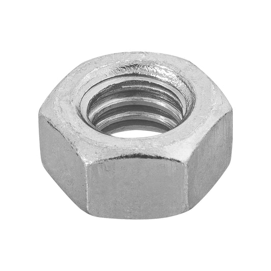 Bolsa con 150 tuercas 5/16' hexagonales de acero galvanizado Caja con 6, 44549