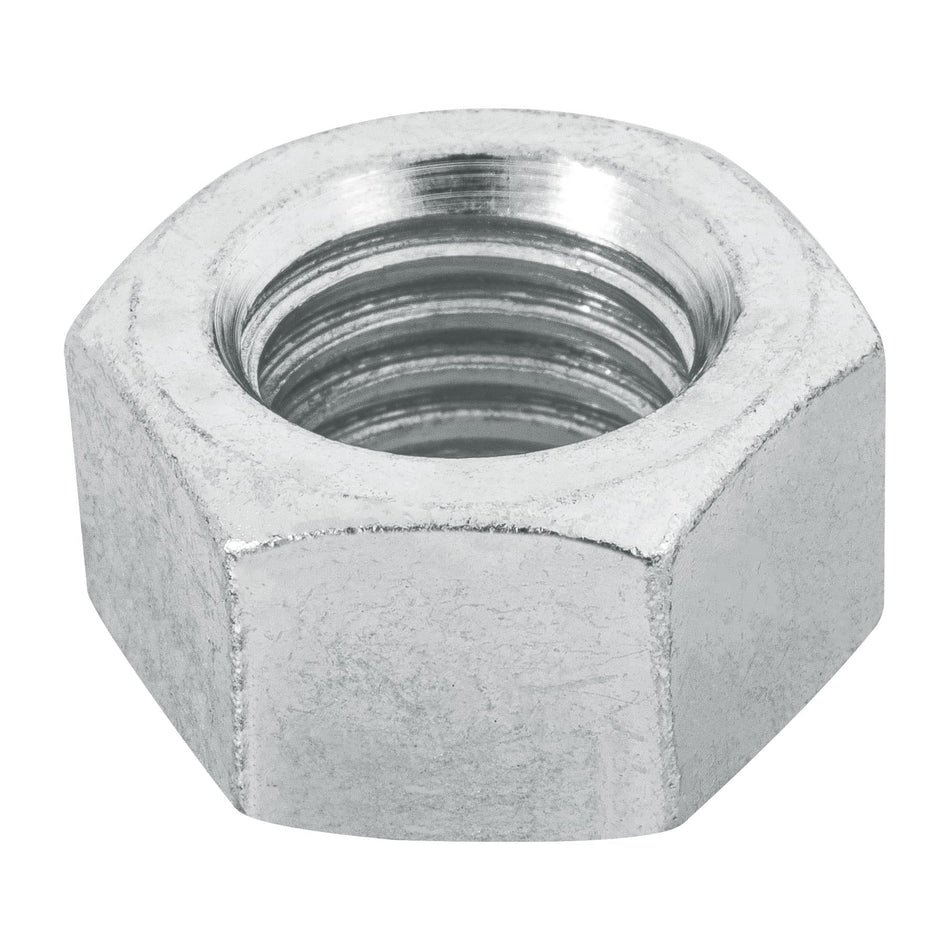 Bolsa con 25 tuercas 5/8' hexagonales de acero galvanizado Caja con 6, 44700