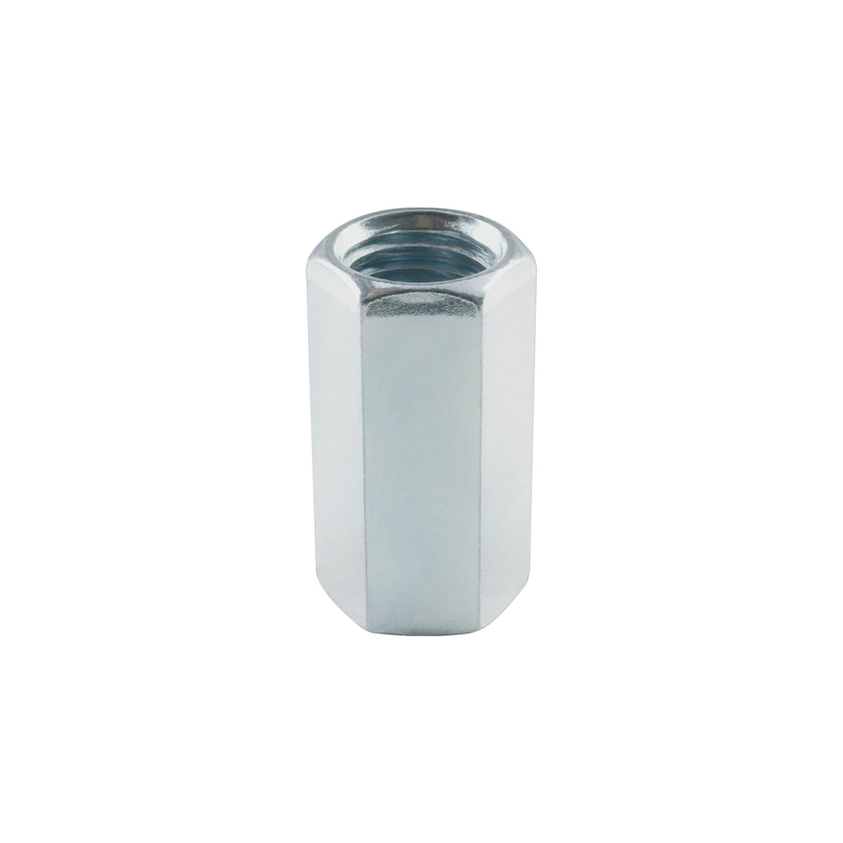 Bolsa con 5 tuercas cople, 1/2' acero galvanizado , FIERO Caja con 6, 40947