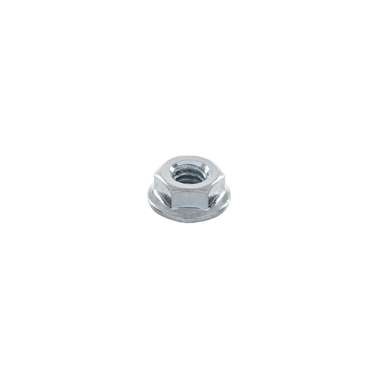 Bolsa con 100 tuercas flange, 1/4', acero galvanizado, FIERO Caja con 6, 40936