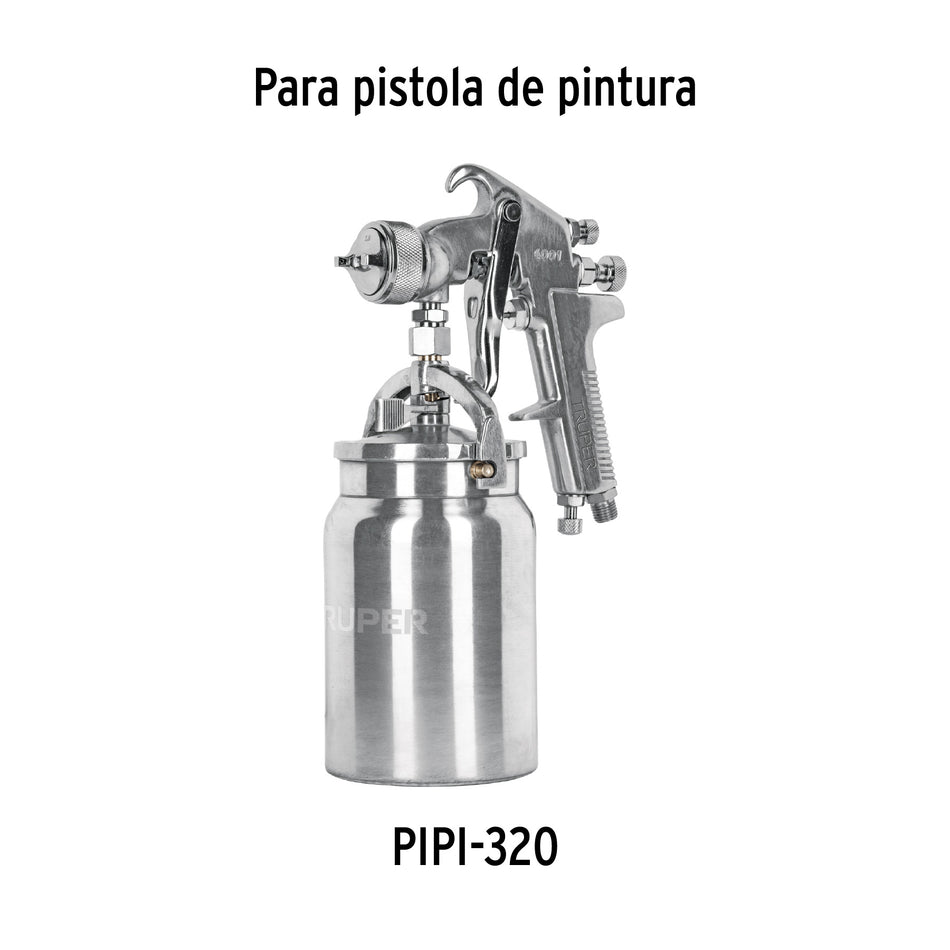 Vaso aluminio de repuesto para PIPI-320, TRUPER, 19917