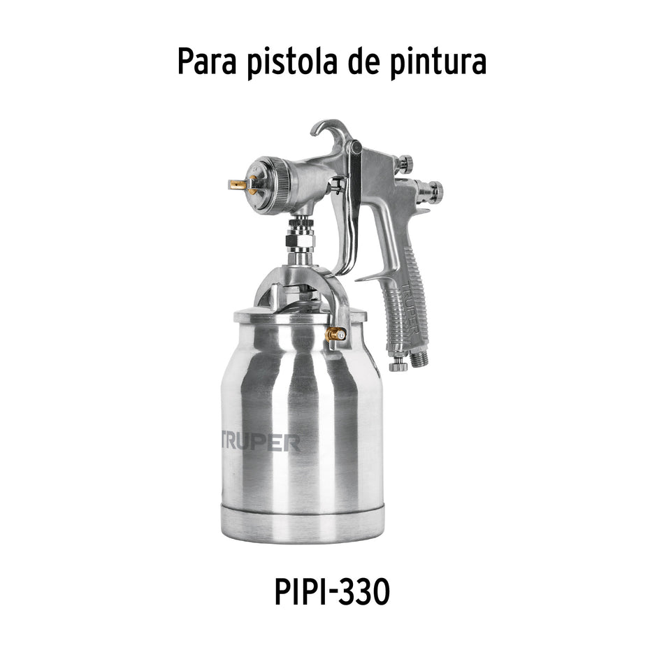 Vaso aluminio de repuesto para PIPI-330, TRUPER, 19916