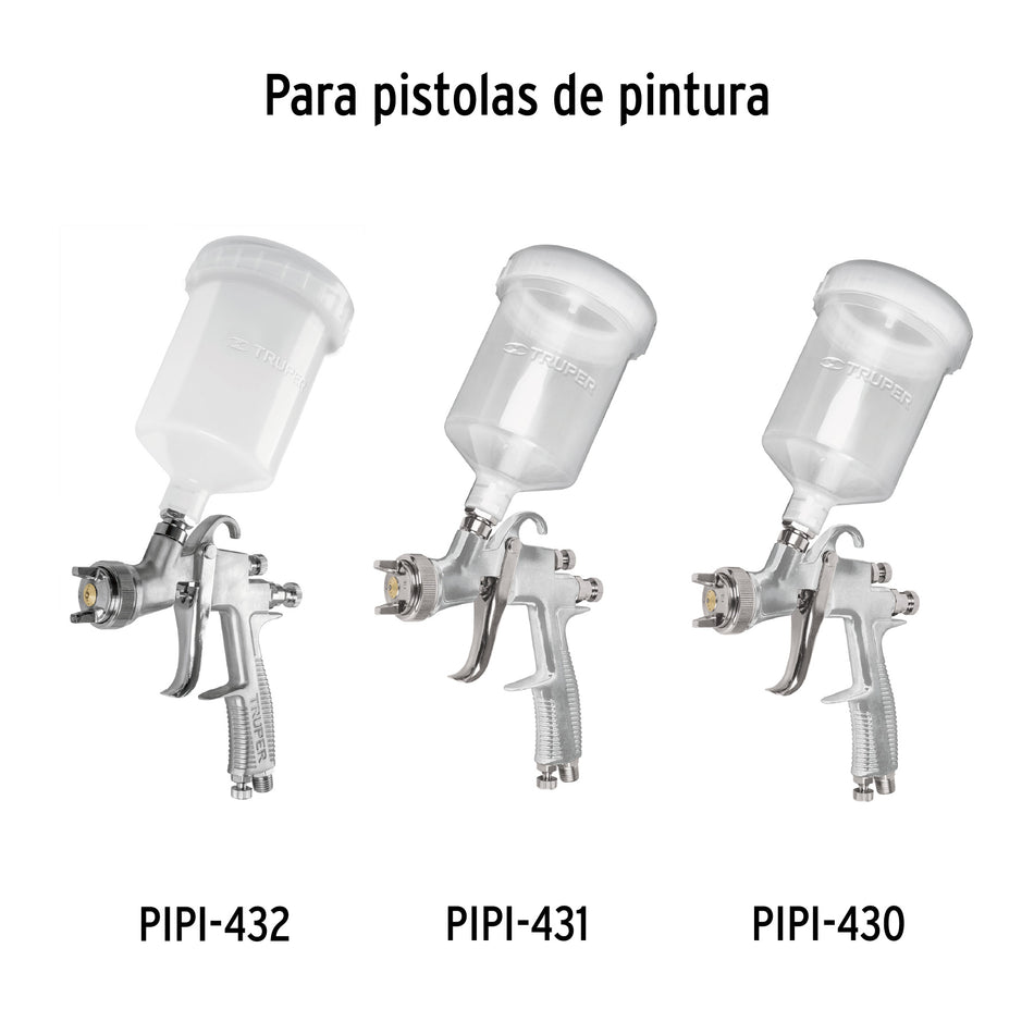 Vaso plástico de repuesto para PIPI-430/431/432, TRUPER, 18066