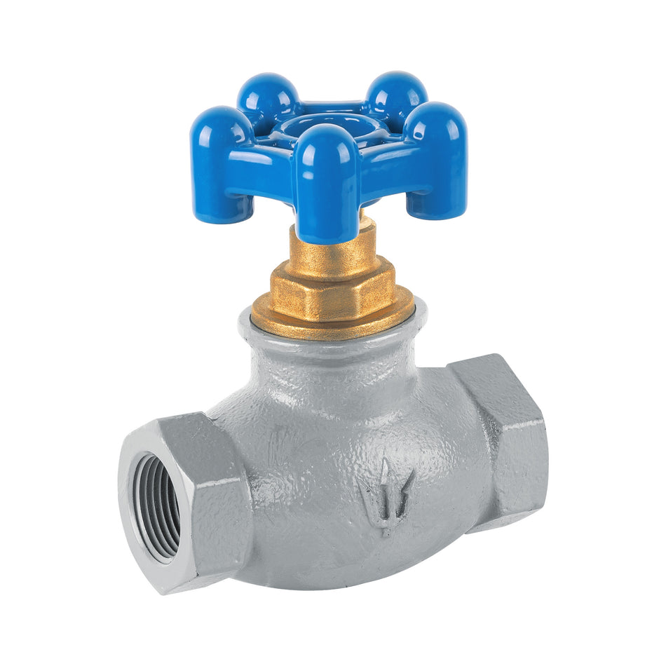 Válvula globo de hierro para gas LP,3/4', Foset Caja con 2, 47658