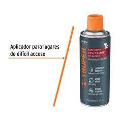 Lubricante penetrante en aerosol 400 ml, Truper Caja con 4, 101976