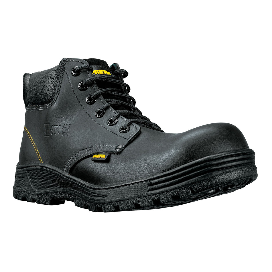 Bota de seguridad negra, #27, casquillo de poliamida, PRETUL, 25992