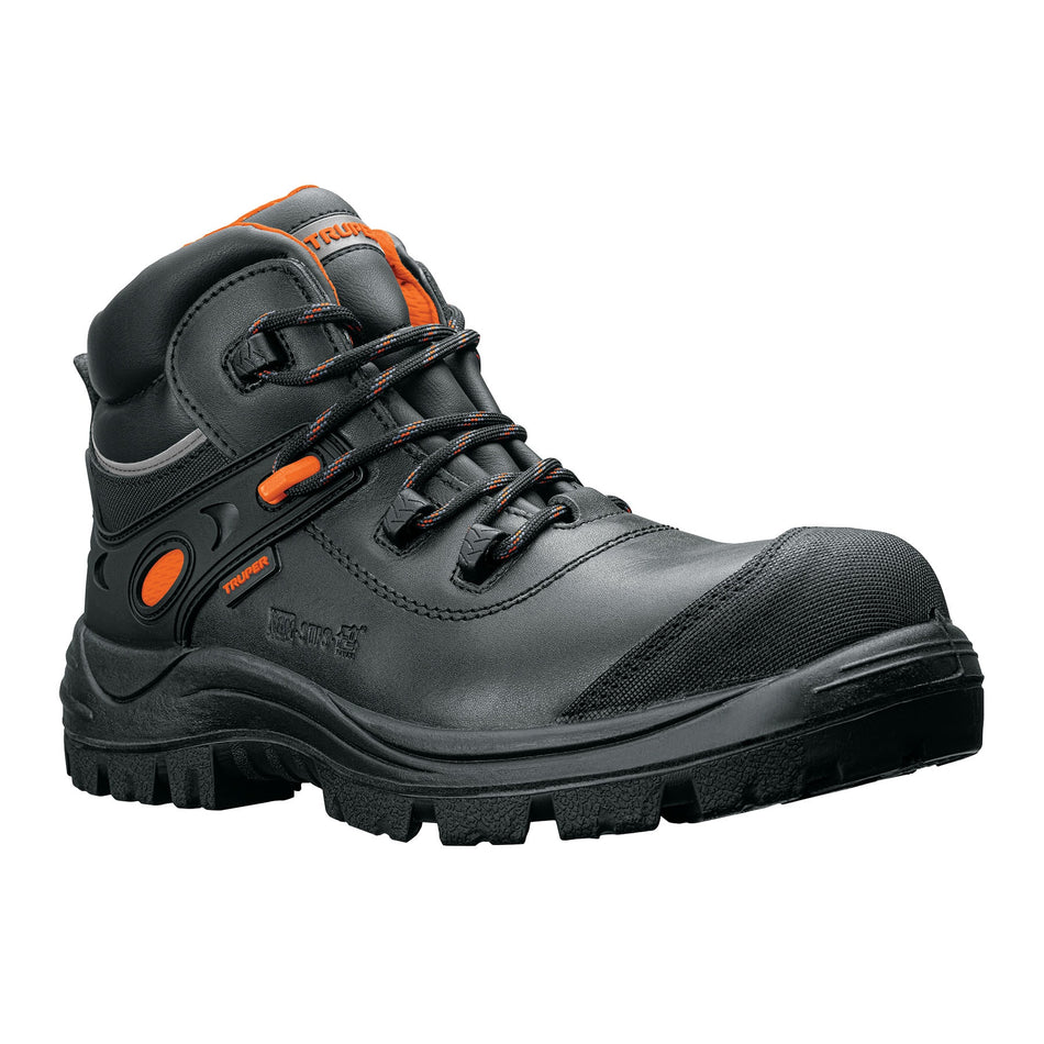 Bota de seguridad negra, #26 dieléctrica antifatiga, Truper, 15493