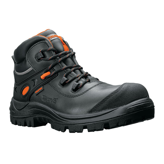 Bota de seguridad café, #26 dieléctrica antifatiga, Truper, 15472