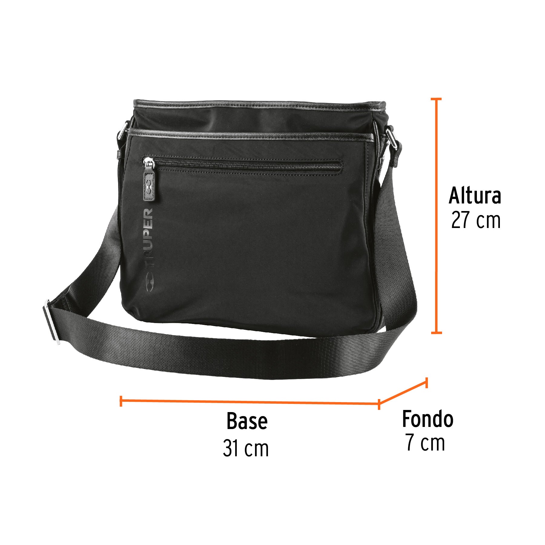 Bolso ejecutivo con 6 compartimentos, Truper, 62030